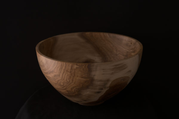 Willow Bowl with Turned Walnut Base